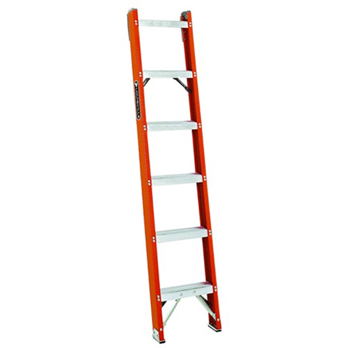 FH1000 Series Industrial Heavy-Duty Shelf Ladders, 6', Fibreglass, 300 lbs., CSA Grade 1A Sidevic Inc.