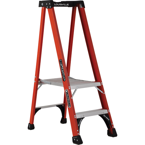 Industrial Extra Heavy-Duty Pro Platform Stepladders (FXP1800 Series), 2', 375 lbs. Cap. Sidevic Inc.