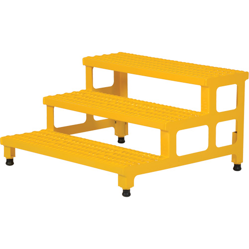 Adjustable Step-Mate Stand, 3 Step(s), 36-3/16" W x 33-7/8" L x 22-1/4" H, 500 lbs. Capacity Sidevic Inc.
