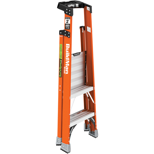 Safespace Platform Step Ladder, 2', 300 lbs. Cap. Sidevic Inc.