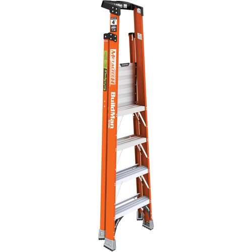 Safespace Platform Step Ladder, 4', 300 lbs. Cap. Sidevic Inc.