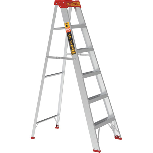 Step Ladder, 6', Aluminum, 200 lbs. Capacity, Type 3 Sidevic Inc.