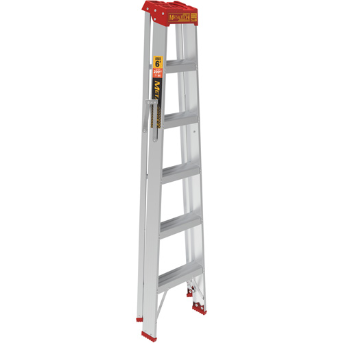Step Ladder, 6', Aluminum, 200 lbs. Capacity, Type 3 Sidevic Inc.