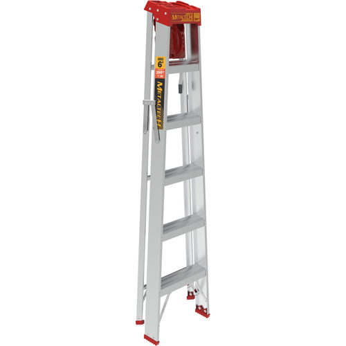 Step Ladder with Paint Tray, 6', Aluminum, 200 lbs. Capacity, Type 3 Sidevic Inc.