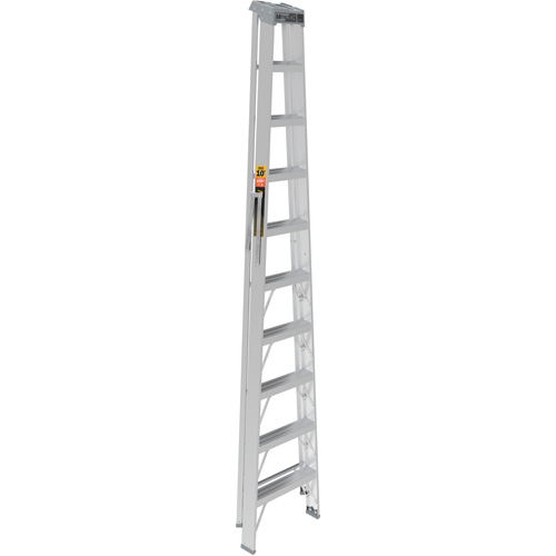 Step Ladder, 10', Aluminum, 225 lbs. Capacity, Type 2 Sidevic Inc.