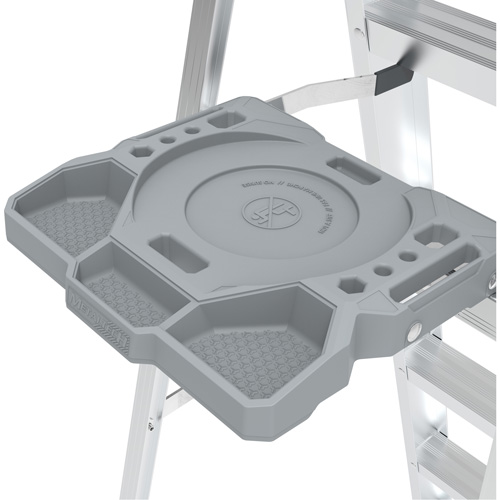 Step Ladder with Paint Tray, 10', Aluminum, 225 lbs. Capacity, Type 2 Sidevic Inc.