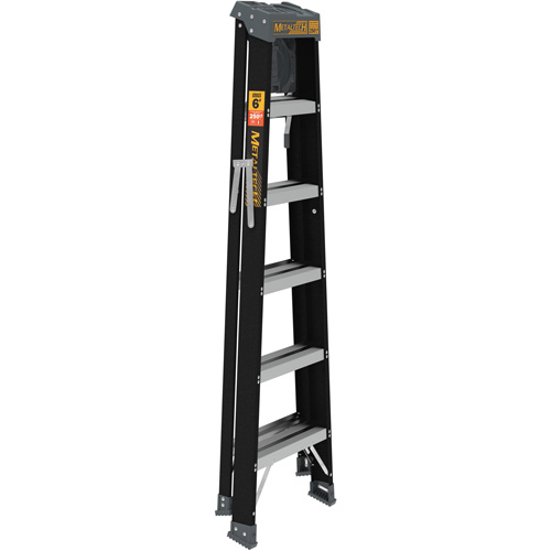 Step Ladder with Paint Tray, 6', Fibreglass, 250 lbs. Capacity, Type 1 Sidevic Inc.