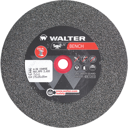 Bench Grinding Wheels, 7" x 1", 1" Arbor, 1 Sidevic Inc.