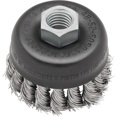 Carbon Steel Knotwire Cup Brush Sidevic Inc.