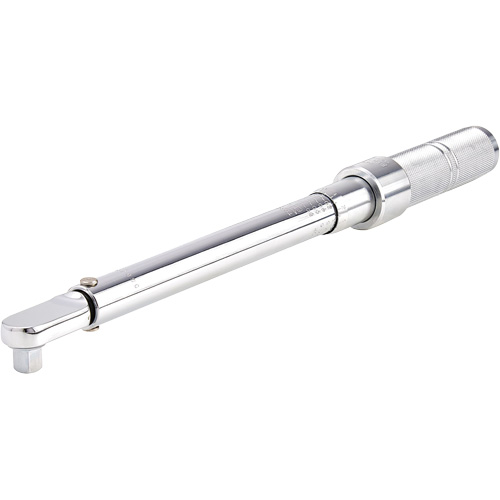 Cl&eacute; dynamom&eacute;trique microm&eacute;trique &agrave; t&ecirc;te fixe, &agrave; cliquer, Entraînement 3/8" carr&eacute;, 16-80 lb-pi Sidevic Inc.