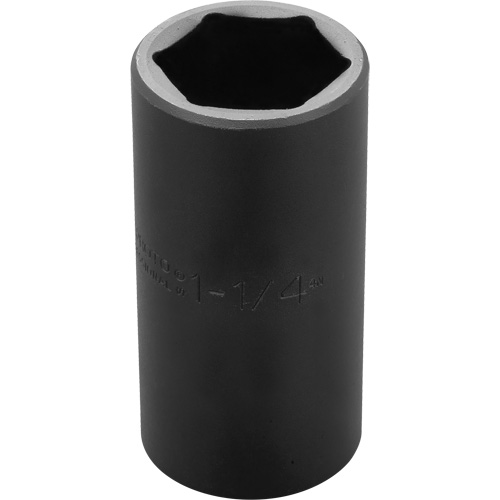 Socket, Impact, 1-1/4", 1/2" Drive, 6 Points, Deep Sidevic Inc.