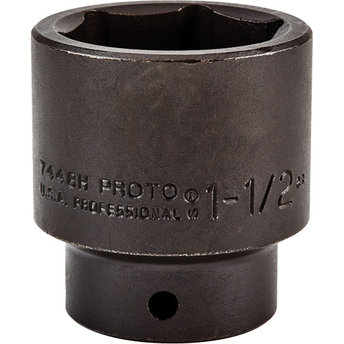 Socket, Impact, 1-1/2", 1/2" Drive, 6 Points Sidevic Inc.