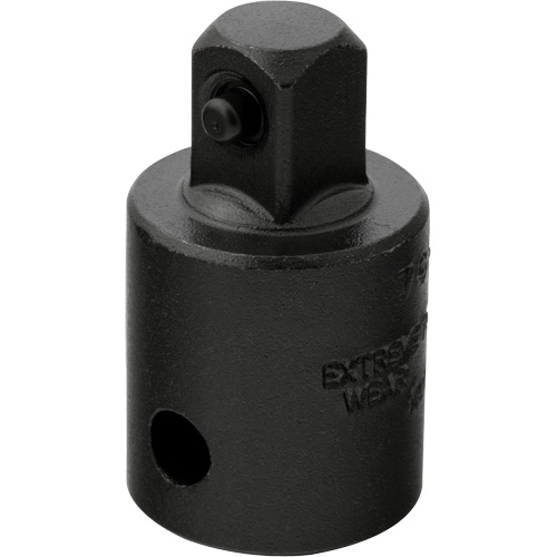 Socket Adapter, Impact, 1/2" Drive, 3/8" Socket, 1-7/16" L Sidevic Inc.