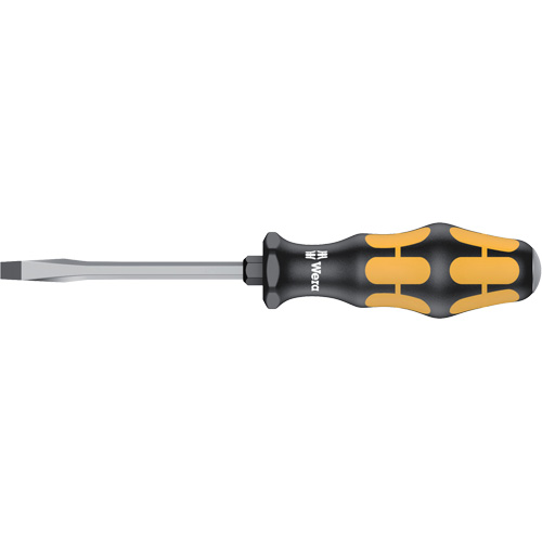 Slotted Demolition Screwdriver, 1/4", 8-1/8" L, Plastic Handle Sidevic Inc.