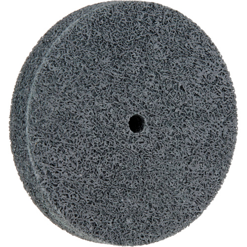 Standard Abrasives 500 Series Soft Density Unitized Wheels, 3" x 1/2", 1/4" Arbor, Fine Grit, Silicon Carbide Sidevic Inc.