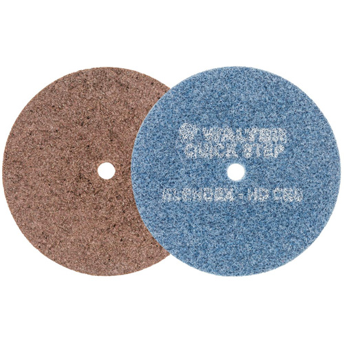 Disque de pr&eacute;paration de surface QUICK-STEP BLENDEX, 5" dia., Grain Extra grossier, Oxyde d'aluminium Sidevic Inc.