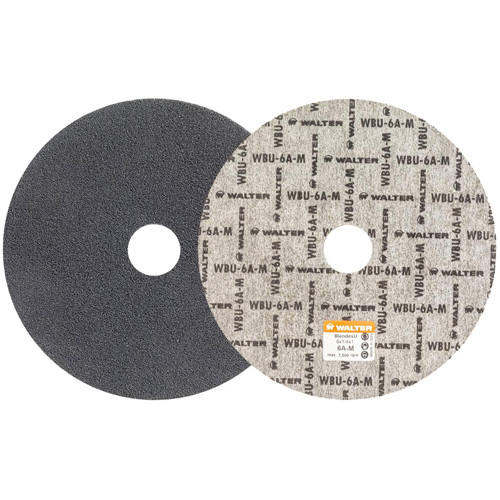 Blendex U Finishing Wheel, 6" Dia., 6AM Grit, Silicon Carbide Sidevic Inc.