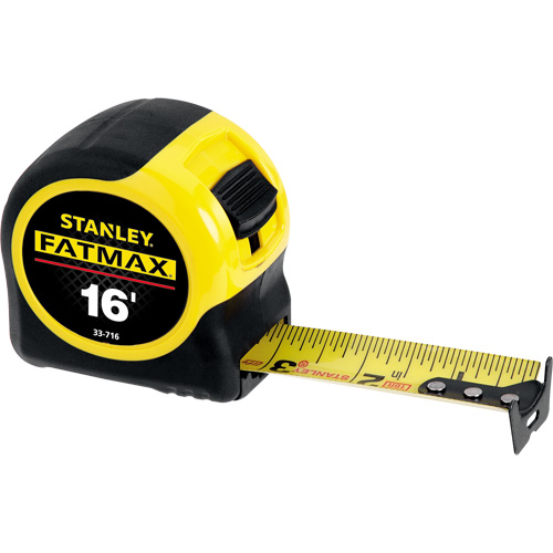 Ruban &agrave; mesurer FatMax, 1-1/4" x 16', Marques de goujon  Sidevic Inc.