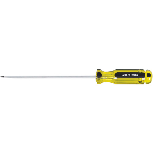 Tournevis &agrave; fentes avec manche g&eacute;ante SDS-6R, Tige de 3/16", Ronde, Prise en Plastique Sidevic Inc.