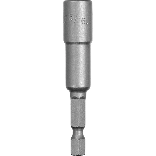 Tourne-&eacute;crou, Embout 5/16", Prise 1/4", 2-9/16" lo, Magn&eacute;tique Sidevic Inc.