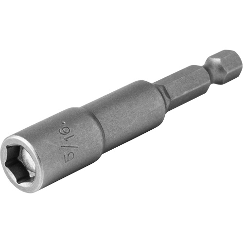 Tourne-&eacute;crou, Embout 5/16", Prise 1/4", 2-9/16" lo, Magn&eacute;tique Sidevic Inc.