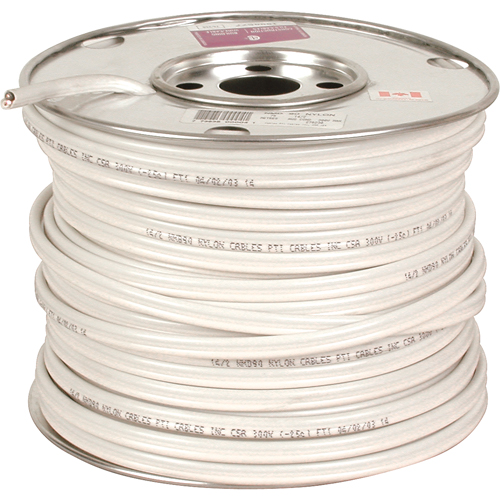 Wire NMD90 14/3, Solid Wire Type, 0.346" O.D., 14 AWG, 492' L Sidevic Inc.