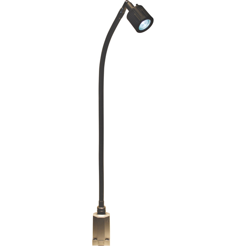 LS Series High-Output Flexible Light, 5 W, LED, 27" Neck, Black Sidevic Inc.