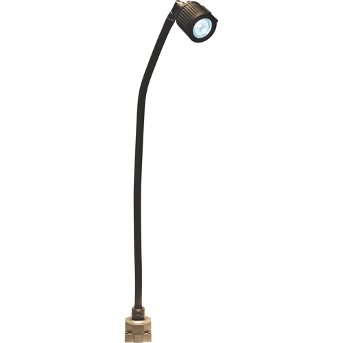 LS Series High-Output Flexible Light, 5 W, LED, 20" Neck, Black Sidevic Inc.