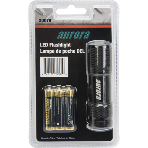 Mini lampe de poche AFL200, DEL, 25 lumens, Piles AAA Sidevic Inc.