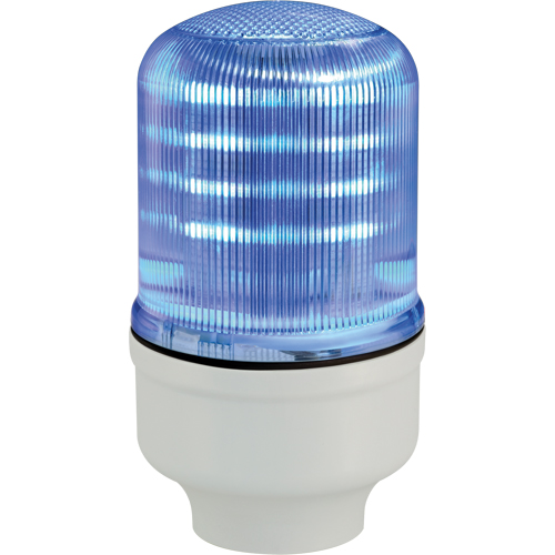 Streamline&reg; Modular Multifunctional LED Beacons, Continuous/Flashing/Rotating, Blue Sidevic Inc.