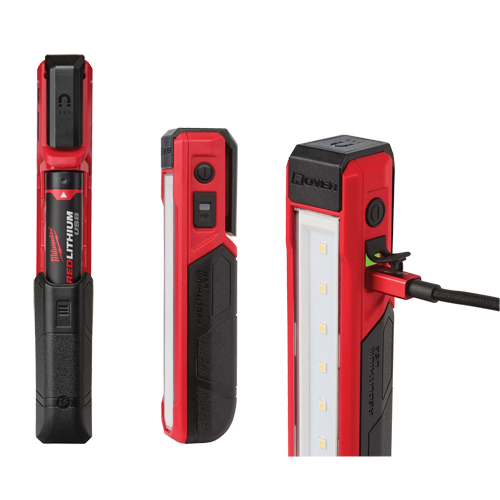 Projecteur de poche USB Rover, DEL, 445 lumens, 2 hres de fonctionnement, Bloc-pile Rechargeable, Plastique Sidevic Inc.