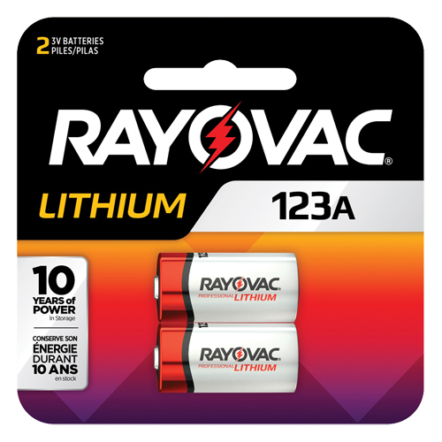 Lithium Batteries, 123, 3 V Sidevic Inc.