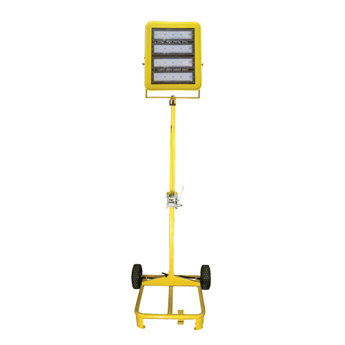 Chariot d'&eacute;clairage &agrave; t&ecirc;te unique avec treuil, DEL, 200 W, 30000 lumens, Boîtier en Aluminium Sidevic Inc.