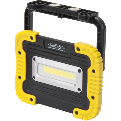 Lampe de travail portative, DEL, 10 W, 1000 lumens, Boîtier en Plastique Sidevic Inc.