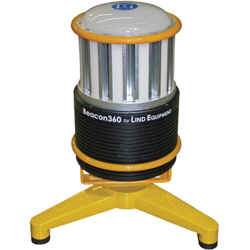 Beacon360 GO Portable Work Light with Floor Stand, LED, 45 W, 6000 Lumens, Aluminum Housing Sidevic Inc.