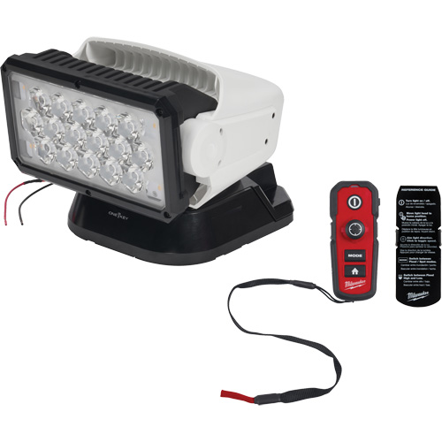 Projecteur orientable polyvalent &agrave; t&eacute;l&eacute;commande, DEL, 4250 lumens Sidevic Inc.