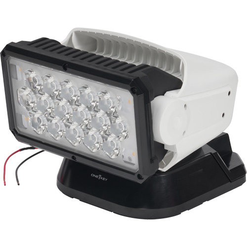 Projecteur orientable polyvalent &agrave; t&eacute;l&eacute;commande, DEL, 4250 lumens Sidevic Inc.
