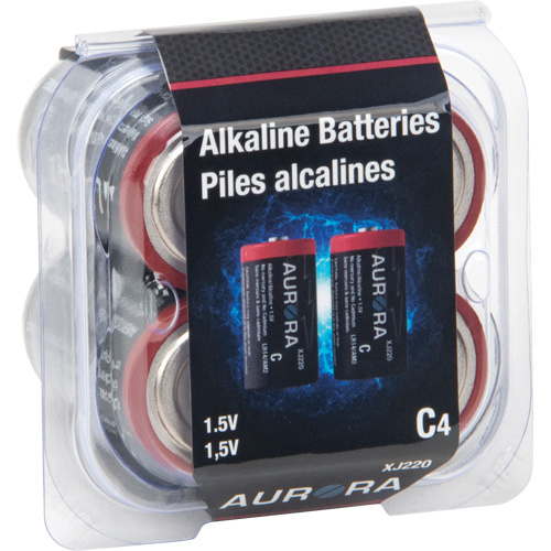 Industrial Alkaline Batteries, C, 1.5 V Sidevic Inc.