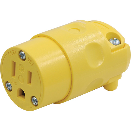 Replacement Connector, 5-15R, Plastic Sidevic Inc.
