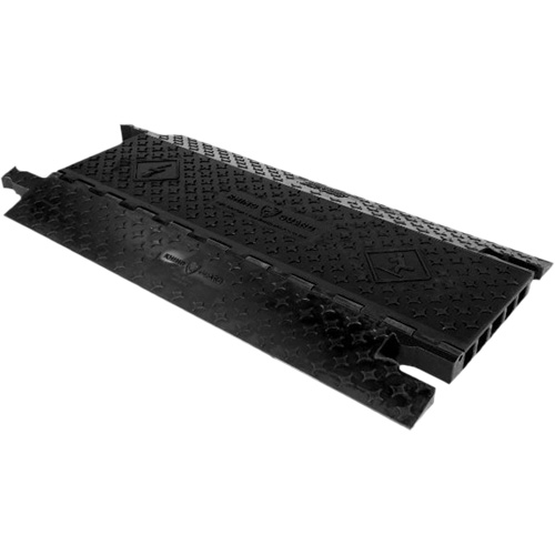 Cable Protector, 5 Channels, 36" L x 19.8" W x 2" H Sidevic Inc.