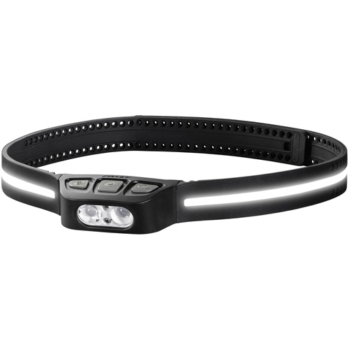 LHS500R 360° Lighting Headlamp, LED, 515 Lumens, 2.5 Hrs. Run Time, Rechargeable Batteries Sidevic Inc.