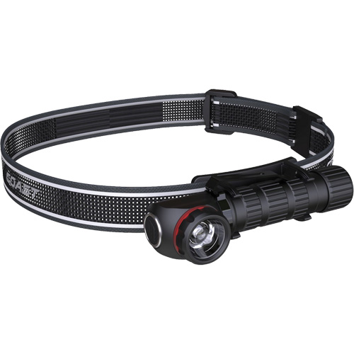 Lampe frontale avec clip de poche et aimant 2780R, DEL, 1250 lumens, 6 hres de fonctionnement, piles Rechargeable Sidevic Inc.