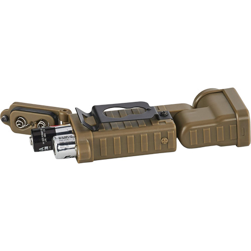 Lampe militaire haute puissance &agrave; deux carburants Sidewinder X avec t&ecirc;te basculante, DEL, 275 lumens, Piles AA Sidevic Inc.