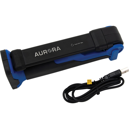 Baladeuse pliante/torsad&eacute;e, Magn&eacute;tique, Rechargeable, 350 lumens Sidevic Inc.