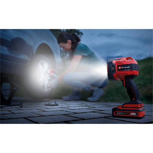18V Cordless LED Spotlight (Tool Only), LED, 2500 Lumens, Rechargeable Batteries Sidevic Inc.