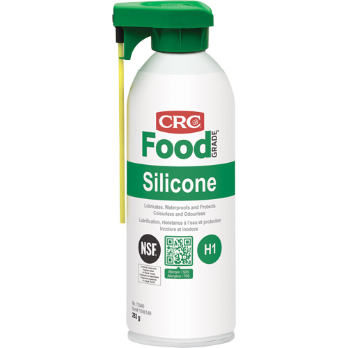 Lubrifiants au silicone pour la transformation alimentaire, Canette a&eacute;rosol Sidevic Inc.