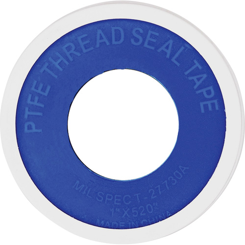 PTFE Thread Tape, 520" L x 1" W, White Sidevic Inc.