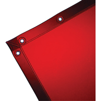 Welding Curtain, 72" x 72", Orange Sidevic Inc.