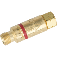 Flashback Arrestors - Oxy/Fuel Gas, Fuel Gas (red)/Oxygen (green), Torch Style Sidevic Inc.