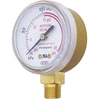 Pressure Gauges, 1-1/2" , 0-30 psi, Bottom Mount, Analogue Sidevic Inc.